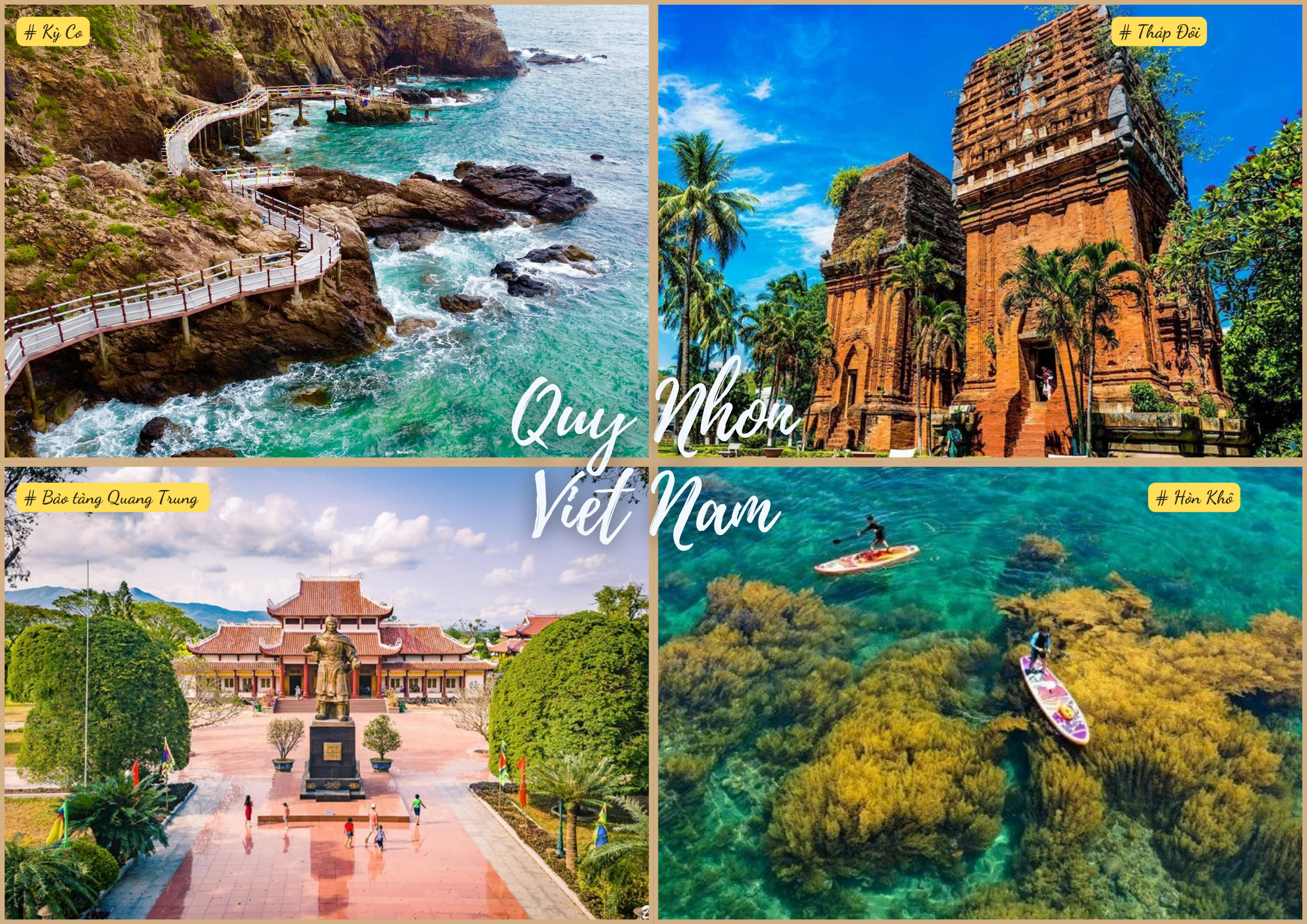 TOUR QUY NHƠN - PHÚ YÊN 4 Ngày 3 Đêm